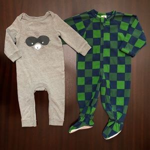 2 Cute Baby Bodysuits